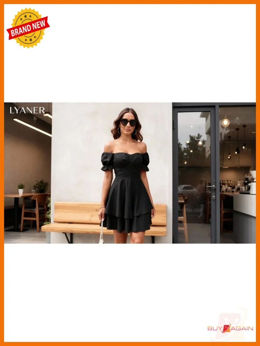 Off Shoulder Ruffle Hem Mini Dress Ruched Bust Wrap Casual